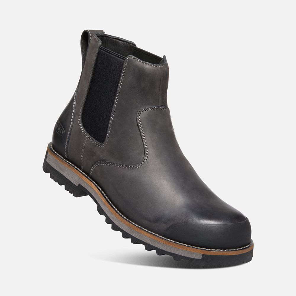 Bottes Chelsea Keen Homme Noir | The 59 Ii | NJAES-0145